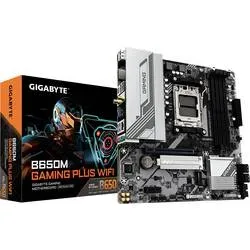 Gigabyte B650M Gaming Plus WF Mainboard Sockel (PC) AMD® AM5 Formfaktor (Details) Micro-ATX Mainboard-Chipsatz AMD®