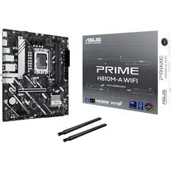 Asus PRIME H810M-A WIFI Mainboard Sockel (PC) Intel® LGA 1851 Formfaktor (Details) Micro-ATX Mainboard-Chipsatz Intel®