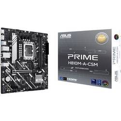 Asus PRIME H810M-A-CSM Mainboard Sockel (PC) Intel® LGA 1851 Formfaktor (Details) Micro-ATX Mainboard-Chipsatz Intel®