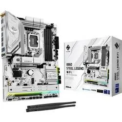 ASRock B860 Steel Legend WiFi Mainboard Sockel (PC) Intel® LGA 1851 Formfaktor (Details) ATX