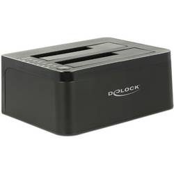 Delock 62661 SATA 6 Gb/s, DC-Buchse 3.5 mm Festplatten-Dockingstation