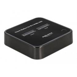 Delock 64177 USB-C® Festplatten-Dockingstation mit Clone-Funktion
