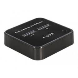 Delock 64178 USB-C® Festplatten-Dockingstation mit Clone-Funktion