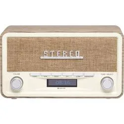 Denver DAB-18LW LIGHT WOOD Tischradio DAB, UKW Holz (hell)