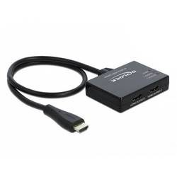 Delock 87747 HDMI-Splitter LED-Anzeige Schwarz