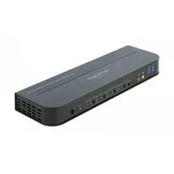 DeLock - 11483 Tastatur/Video/Maus (KVM)-Switch Schwarz