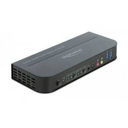 DeLock, DeLock - 11481 Tastatur/Video/Maus (KVM)-Switch Schwarz