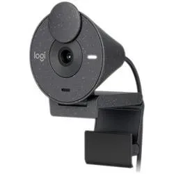 Logitech BRIO 305 graphit Full HD-Webcam 1920 x 1080 Pixel Integrierte Abdeckblende, Mikrofon