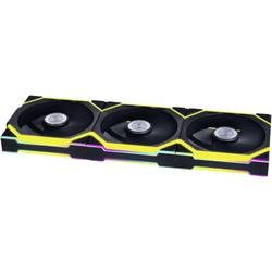 Lian Li Lian Li UNI FAN SL Wireless ARGB PWM Lüfter, 3er-Pack inkl. Controller - Revers PC-Gehäuse-Lüfter Schwarz (B x H