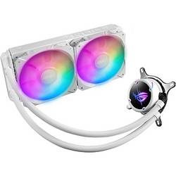 ASUS ROG STRIX LC II 240 ARGB - White Edition - Prozessor-Flüssigkeitskühlsystem - Kühlergröße: 240 mm - (für: AM4,