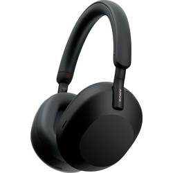 Sony WH-1000XM5 Over Ear Headset Bluetooth® Stereo Schwarz High-Resolution Audio, Mikrofon-Rauschunterdrückung, Noise