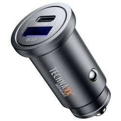 Technaxx Technaxx Dual KFZ Ladegerät 30W TX-305 Belastbarkeit Strom max.=3 A 12/24 V