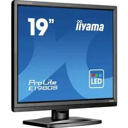 Iiyama ProLite E1980S-B1 LED-Monitor EEK D (A - G) 48.3 cm (19 Zoll) 1280 x 1024 Pixel 5:4 3 ms HDMI®, DisplayPort TN