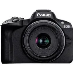 Canon - EOS EOS R50, Black + RF-S 18-45mm F4.5-6.3 IS STM Kit
