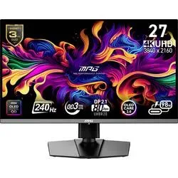 MSI 9S6-3CD79A-016 Gaming Monitor EEK G (A - G) 68.6 cm (27.00 Zoll) 3840 x 2160 Pixel 16:9 1 ms Kopfhörer-Buchse