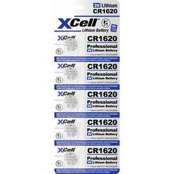 XCell Knopfzelle CR1620 3 V 5 St. 70 Lithium CR1620-B5