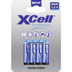 XCell LR03HP Micro (AAA)-Batterie Alkali-Mangan 1.5 V 4 St.