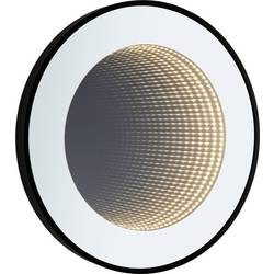 Paulmann Miro 79561 LED-Spiegelleuchte 11.5 W Warmweiß Spiegel, Schwarz (matt)