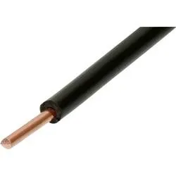 Max Hauri 106444 Installationsleitung 2.5 mm² Schwarz 1 St.