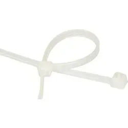 Max Hauri 111623 Kabelbinder 100 mm 2.5 mm Natur 100 St.