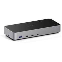 Satechi - Triple 4K Display Docking Station mit 12 Ports, Spacegrau, One Size