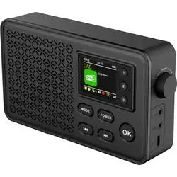 Denver DAB-57 Tischradio DAB+, DAB, UKW USB, AUX Weckfunktion Schwarz