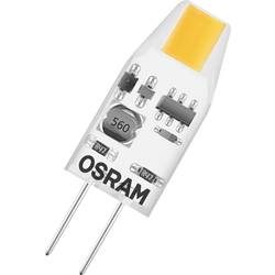 OSRAM HOMELIGHTING 4099854340284 LED EEK F (A - G) G4 1 W = 10 W Warmweiß (Ø x H) 10 mm x 10 mm 5 St.