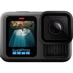 GoPro HERO13 Black Action Cam 5.3K, 4K, 2.7K, Full-HD, Bluetooth, Dual-Display, Touch-Screen, Staubgeschützt,