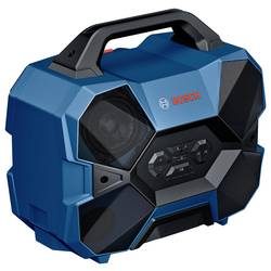 Bosch Professional GPB 18V-6 C Bluetooth® Lautsprecher USB Blau, Schwarz