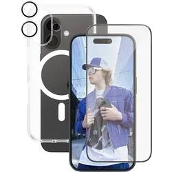 Care By Panzerglass, CARE by PanzerGlass Handyhülle "Flagship 3-in-1 für Apple iPhone 16" Smartphones Backcover, Schutzhülle, Handyschutzhülle, Case, Schutzcase, stossfest