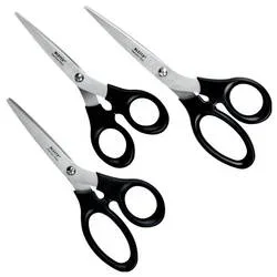 Leitz, LEITZ Edelstahl Scherenset 3-teilig 5426-00-95 16.5/18.5/20cm