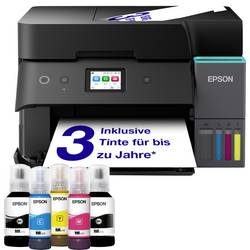 Epson EcoTank ET-4950 Multifunktionsdrucker Tintenstrahl Farbe A4 Drucker, Scanner, Kopierer, Fax WLAN, LAN, USB