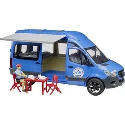 Bruder, Bruder MB Sprinter Camper mit Fahrer, Modellfahrzeug