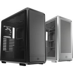 Cooler Master MasterFrame 600 Mesh Bl Midi-Tower PC-Gehäuse Schwarz 3 Vorinstallierte LED Lüfter, Seitenfenster,