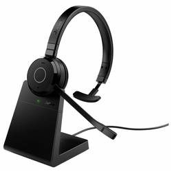 Jabra Evolve 65 TE Link390a UC Mono On Ear Headset Bluetooth® Schwarz Headset, Batterieladeanzeige, Mono Computer