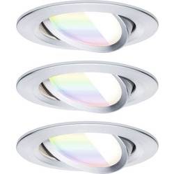 Paulmann 92435 LED-Deckenleuchte, LED-Einbauleuchte LED LED 6 W Aluminium (gedreht)