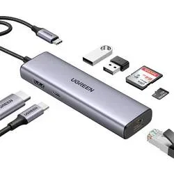 UGREEN USB-C® Dockingstation 90568 Passend für Marke Dockingstations: Universal