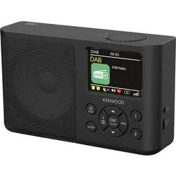 Kenwood CR-M33DAB Tischradio DAB+, FM DAB+, UKW wiederaufladbar Schwarz