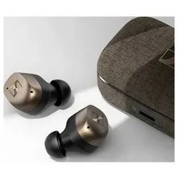 Sennheiser Momentum True In Ear Kopfhörer Kabellos, Bluetooth® Stereo Schwarz Noise Cancelling Induktion