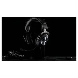 Logitech Gaming PRO X Over Ear Headset kabelgebunden 7.1 Surround Schwarz Surround-Sound Gaming