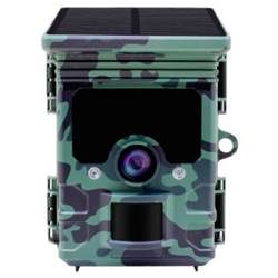 Camouflage EZ-Solar Wildkamera 46 Megapixel inkl. Solarladegerät mit Li-Ion-Akku, WLAN Camouflage