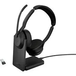 Jabra, Jabra Headset "Evolve2 55 Duo UC US" Active Noise Cancelling (ANC)