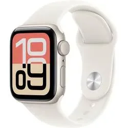 Apple - Smartwatch, AW SE 3GPS 40mmStarlight Aluminium Case with Starlight Sport Band - S/M, 40mm