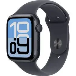 Apple Watch SE 3 GPS 44 mm Aluminiumgehäuse Sport Band Mitternacht S/M