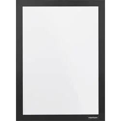 magnetoplan, MAGNETOPLAN Magnetrahmen A4 1131912 selbstklebend, schwarz 2 Stk.