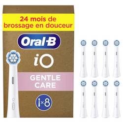 Oral-B, Oral-B Aufsteckbürsten "iO Sanfte Reinigung" fortschrittliche Plaque-Entfernung, für empfindliches Zahnfleisch