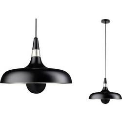Paulmann 78481 Pendelleuchte E27 Schwarz (matt), Champagner