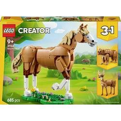 LEGO, LEGO® Spielbausteine »LEGO® Creator Prächtiges Ross 31166«, (685 St.)