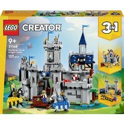 LEGO, LEGO® Spielbausteine »LEGO® Creator Ritterburg im Mittelalter 31168«, (1371 St.)