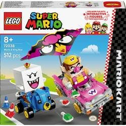 LEGO, LEGO® Spielbausteine »LEGO® Mario Kart Wario und König Buu Huu 72038«, (512 St.)